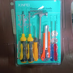 7-Pcs Hand Tool Kit with Magnetic Wristband for Screws & Bolts