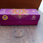 Minimalist Polished Open-Ended Silver-Tone Stainless Steel Kada (1 Pc)