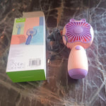 Rechargeable Mini Handheld Fan (1 Pc)