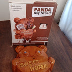 Cute Plastic Panda Key Wall Holder