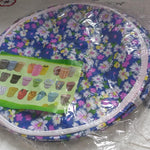 Canvas laundry bag with convenient storage