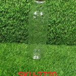 Diamond cut water bottle with sleek design