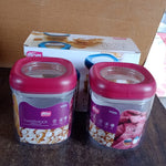 Supermom Transparent Twist Lock Kitchen Storage Container Set (Approx 800ML & 2Pc)