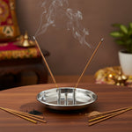 Elegant puja lotus stand        
