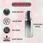 BPA free steel baby bottle