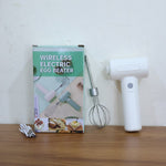 Cordless Electric Whisk & Egg Beater - (1 Pc)