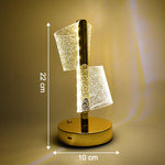  LED Crystal Lamp for Festive Decor
