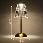 Shade Crystal Table Lamp