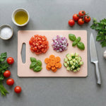 Plastic Chopping Board with Handle (30x20 Cm)