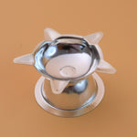 Lotus Design Stainless Steel Diya