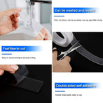 Strong Transparent Double-Sided Nano Adhesive Tape