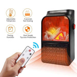 Portable Electric Fireplace lamp LED Flame Heater (1000w / 1 Pc)