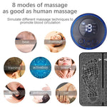 6931  Ems Foot Massager Electric Feet Massager Deep Kneading Circulation Foot Booster For Feet And Legs Muscle Stimulator Folding Portable Electric Massage Machine