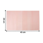 Transparent Plastic Fridge Mat 45 x 29 cm (4 Pc)