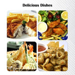 Metal frying basket tool