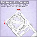 Multi-Functional Geometry Drawing Tool (1 Pc)