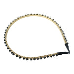 Premium gold tone hair band