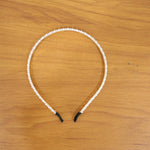 Fashion pearl embellished hair accessory