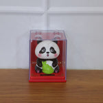 Small animated panda ornament