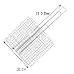 Mesh strainer for deep frying in stainless steel