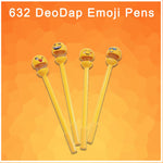 Smiley emoji pens for cheerful writing.