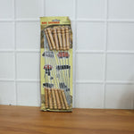 Barbecue Skewers for BBQ Tandoor and Gril with Wooden Handle - Pack of 12
