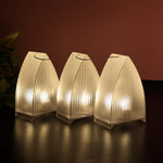 Transparent Decorative LED Candle Lights (24 Pc)