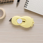 Compact Mini Safety Cutter with Retractable Blade - (1 Pc)