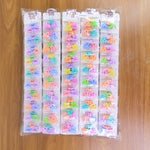 Plastic Small Hair Clips Girls Kids Hair Accessories (3 Pcs Set / Mix Color & Design)