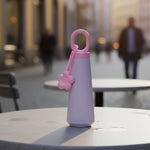 450ML Cute Portable Water Bottle with Hanging Loop - Leak Resistant