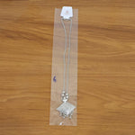Oxidized silver necklace        
