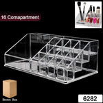 16 Compartment Cosmetic Makeup Jewellery Lipstick Storage Organiser Box