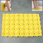 Anti-Slip Bathroom Massage Mat with Suction Cups – 33x21 cm