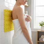 Anti-Slip Bathroom Massage Mat with Suction Cups – 33x21 cm