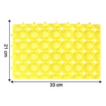 Anti-Slip Bathroom Massage Mat with Suction Cups – 33x21 cm