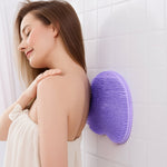 Purple Silicone Bath Massage Cushion – Suction Cup Exfoliating Foot Scrubber & Mat