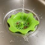 Flexible Silicone Sink Strainer & Drain Hair Catcher