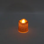 christmas Premium Glitter LED Tealight Candles (24 Pc Set)