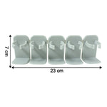 Wall-Mounted Adjustable Spice Rack Organizer (1 Pc)