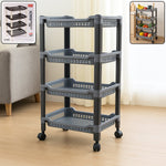 4-Layer Storage Trolley
