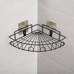 Easy-mount bathroom rack 