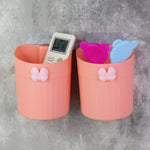 Premium Wall-Mounted Toothbrush Holder with Butterfly Design (2 Pc)