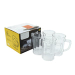 Unbreakable drinking glasses set of 4, plastic.