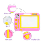 Colorful magnetic drawing board