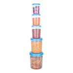 Durable plastic containers for versatile kitchen storage needs