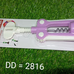 pink color wine bottle opner