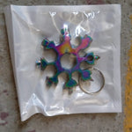 Durable & Portable 18-in-1 Snowflake Multi-Tool – Bottle Opener, Screwdriver & Wrench Kit