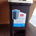 Apex Push N Pedal Plastic Dustbin 10L Capacity (1 Pc)