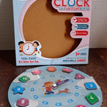 Aditi Wooden Educational Learning Clock Toy with Movable Hands