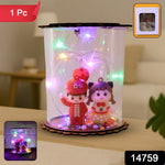 Light Figurine Snow Globe